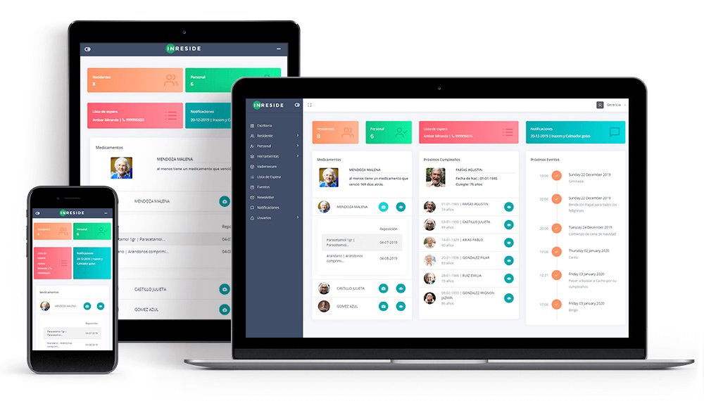 Software de gestión para Geriátricos y Residencias de Adultos Mayores